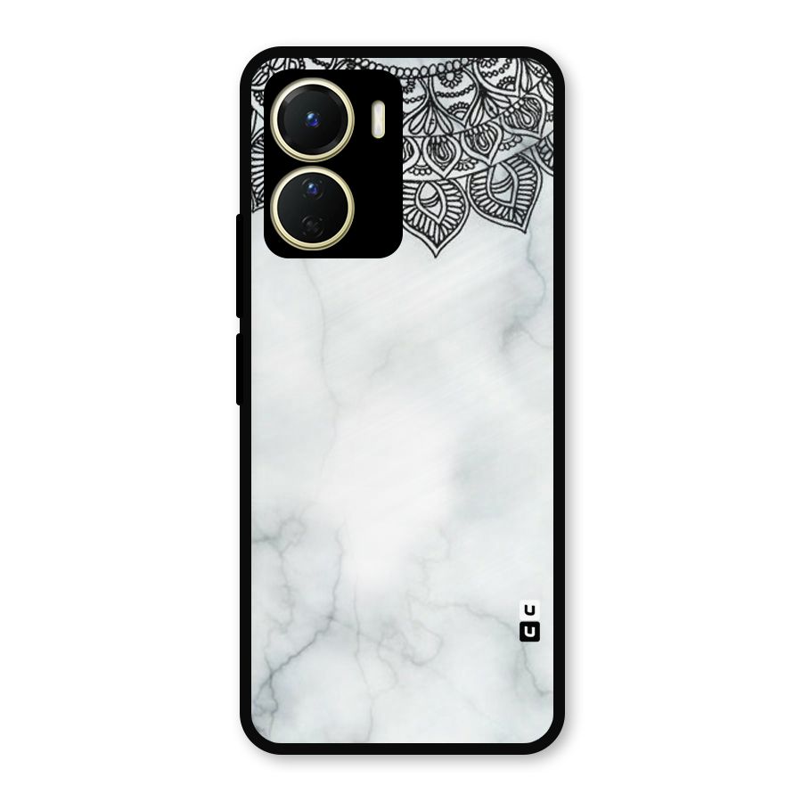 Exotic Marble Pattern Metal Back Case for Vivo Y56