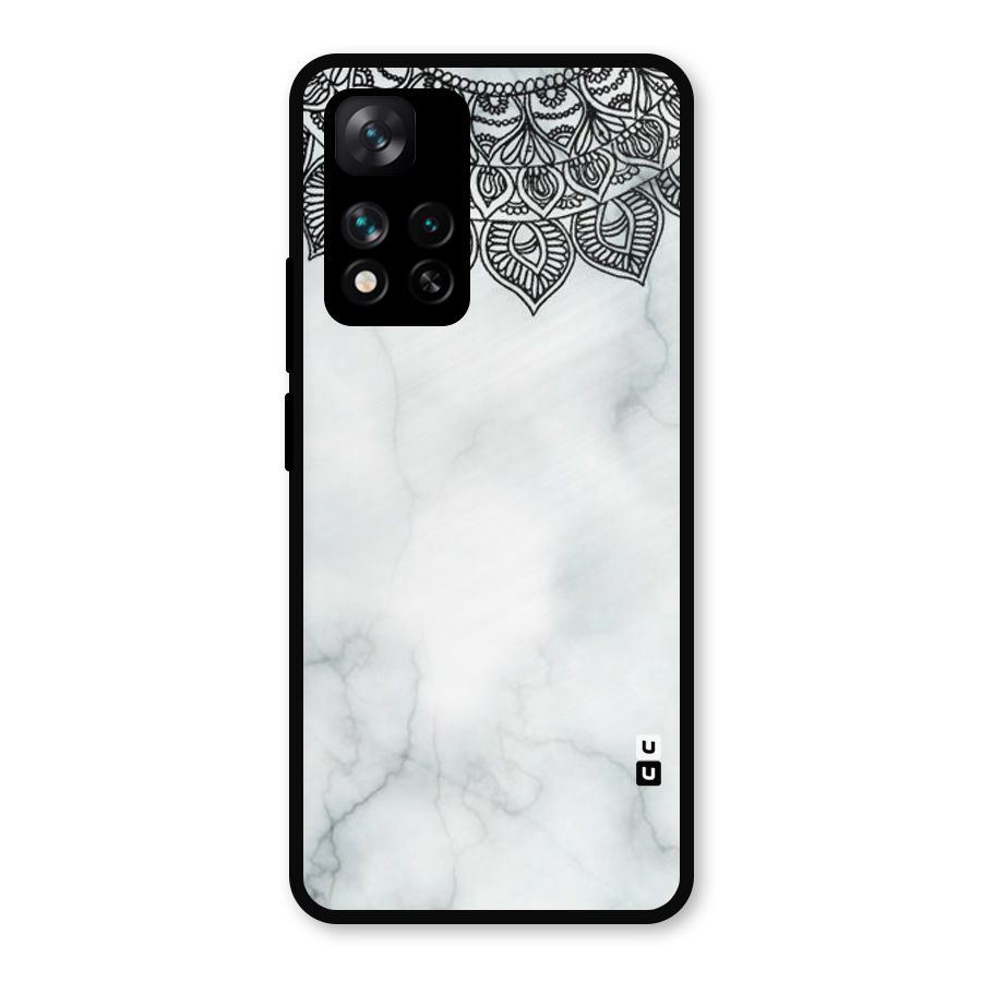 Exotic Marble Pattern Metal Back Case for Xiaomi 11i Hypercharge 5G