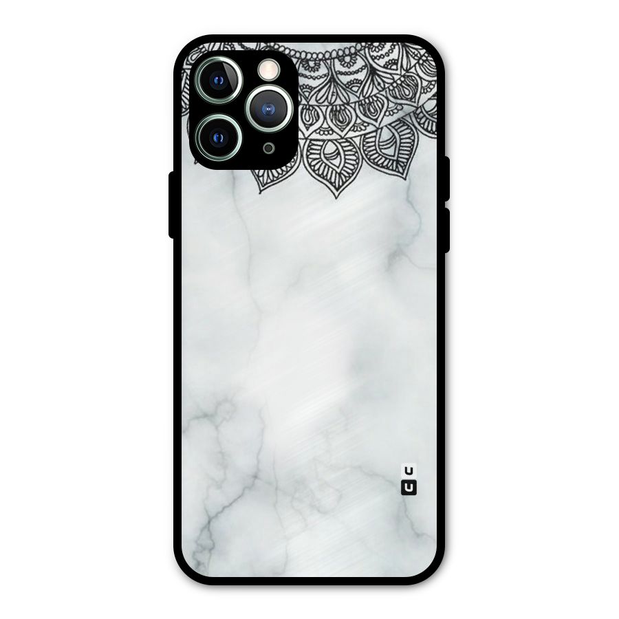 Exotic Marble Pattern Metal Back Case for iPhone 11 Pro Max