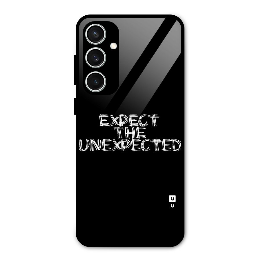 Expect The Unexpected Glass Back Case for Galaxy S23 FE