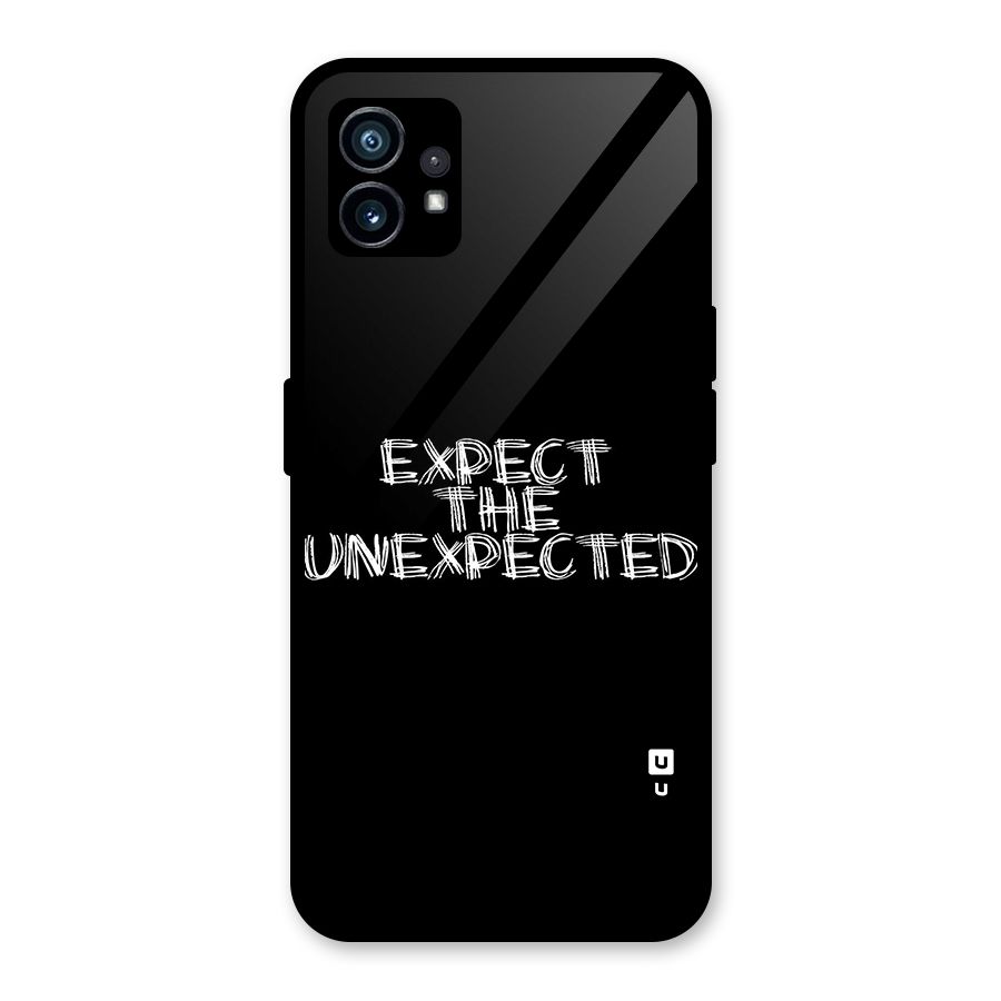 Expect The Unexpected Glass Back Case for Nothing Phone 1