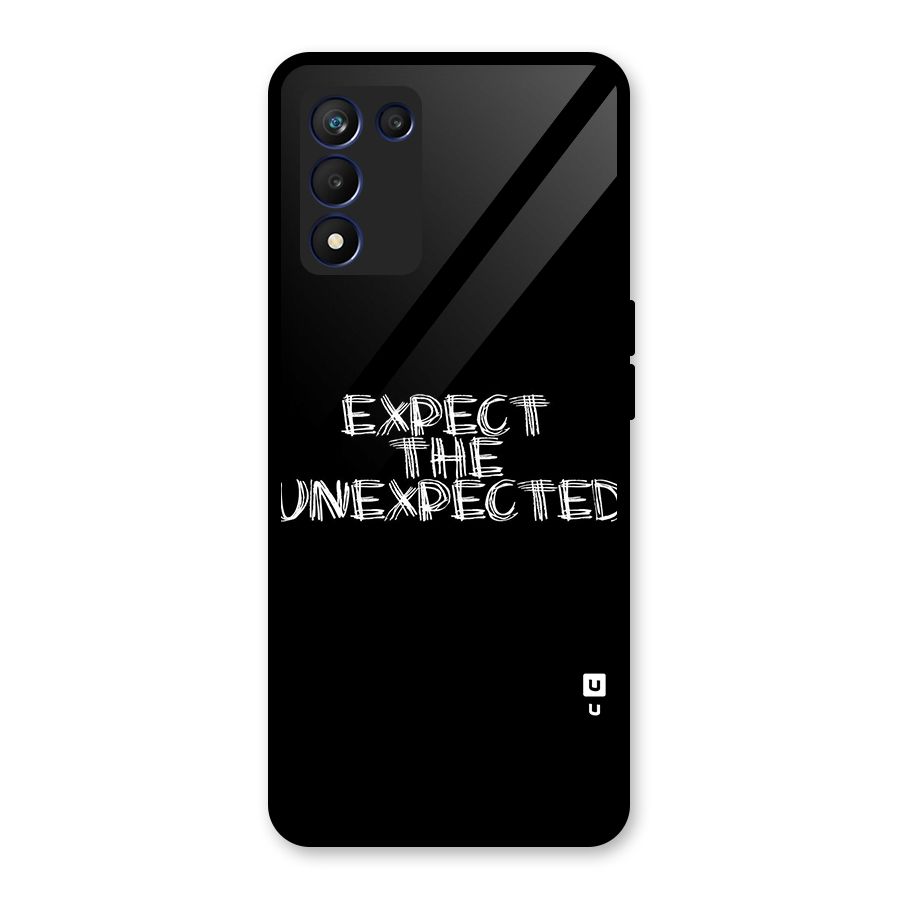 Expect The Unexpected Glass Back Case for Realme 9 5G Speed