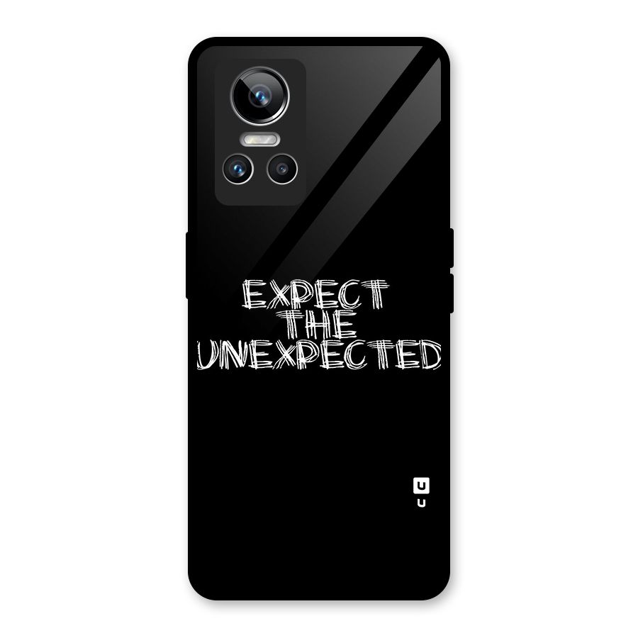 Expect The Unexpected Glass Back Case for Realme GT Neo 3