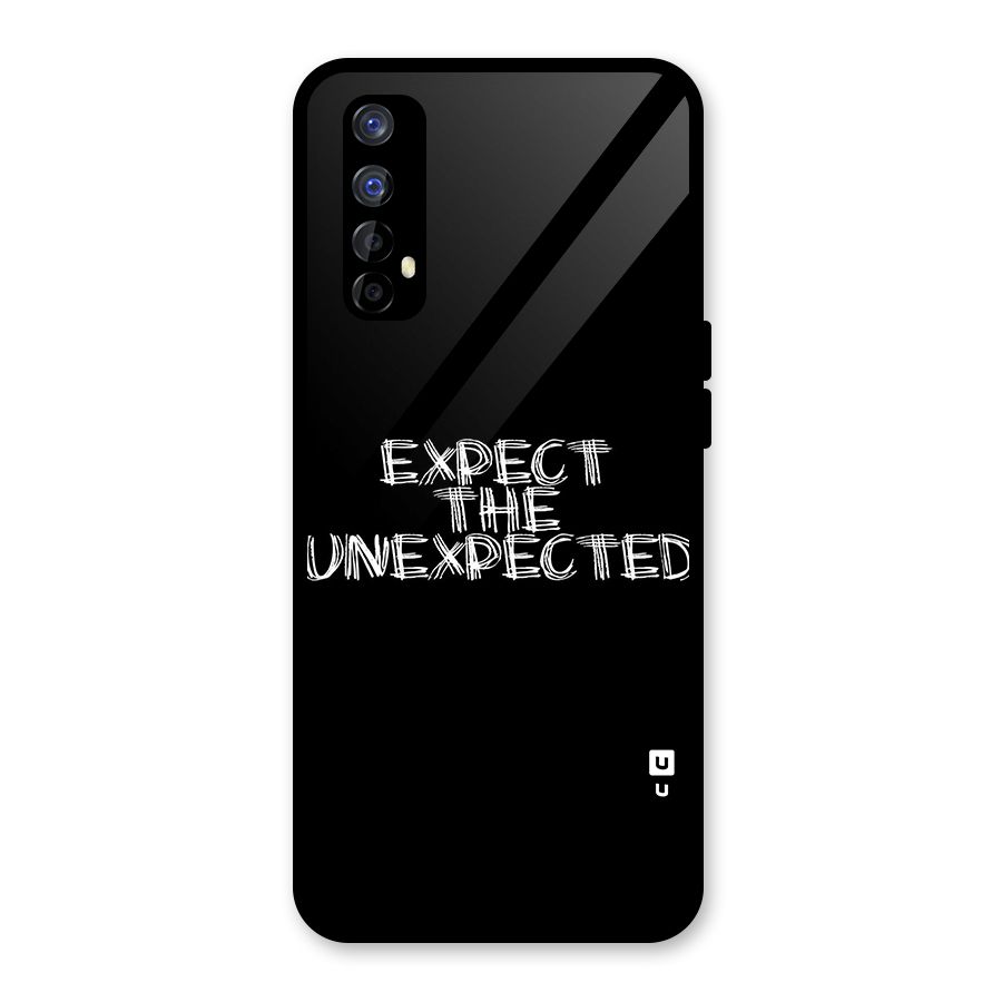 Expect The Unexpected Glass Back Case for Realme Narzo 20 Pro