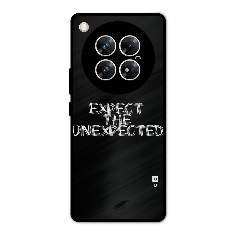 Expect The Unexpected Metal Back Case for Infinix Zero 40 5G