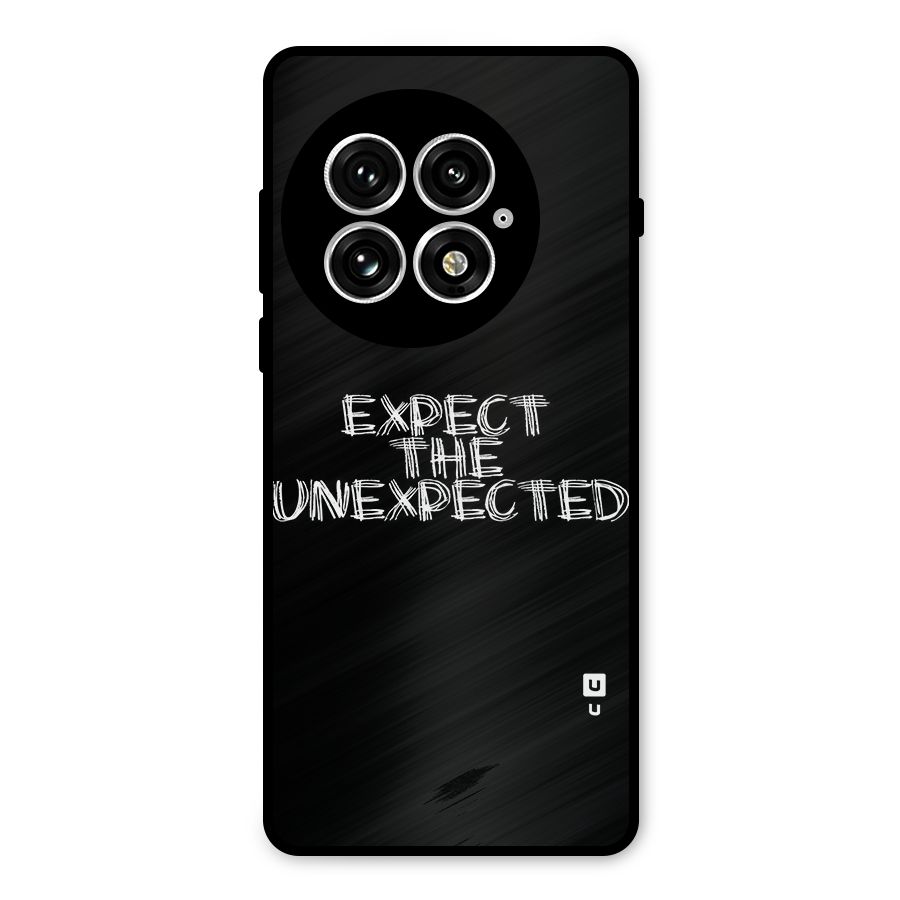 Expect The Unexpected Metal Back Case for OnePlus 13