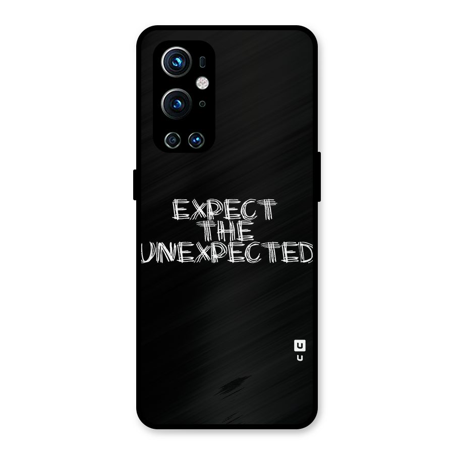 Expect The Unexpected Metal Back Case for OnePlus 9 Pro