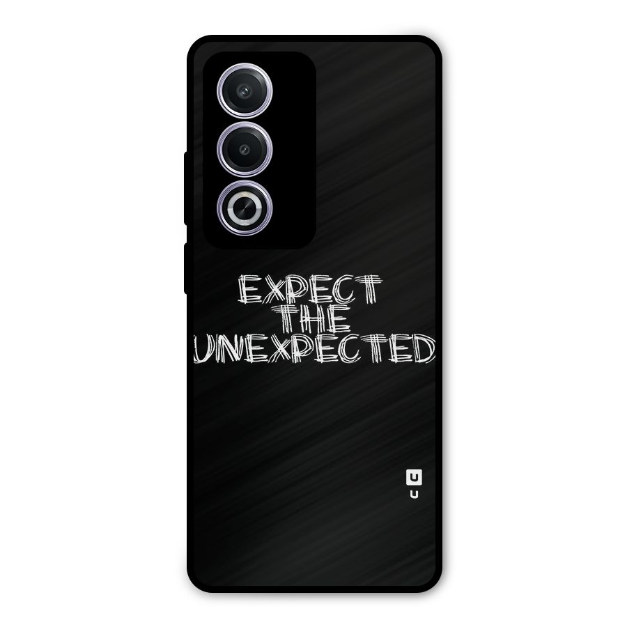 Expect The Unexpected Metal Back Case for Oppo A3 Pro