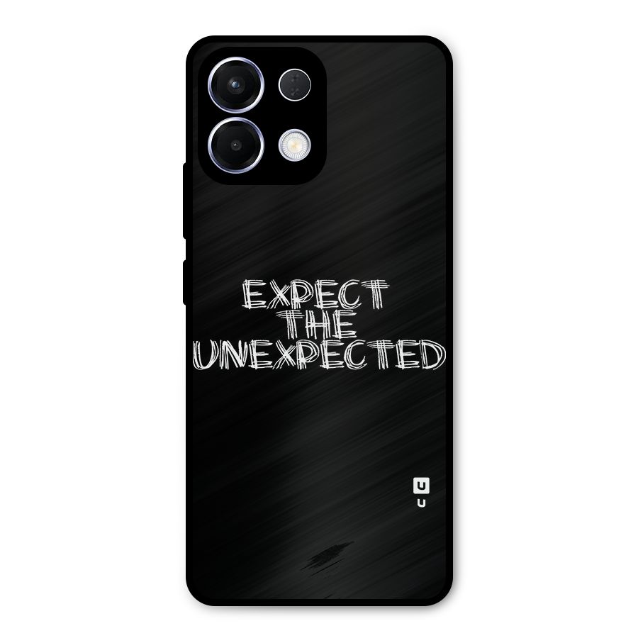 Expect The Unexpected Metal Back Case for Oppo K13