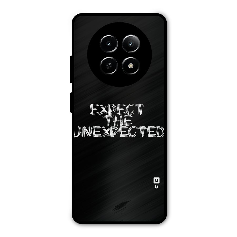 Expect The Unexpected Metal Back Case for Realme 12 5G