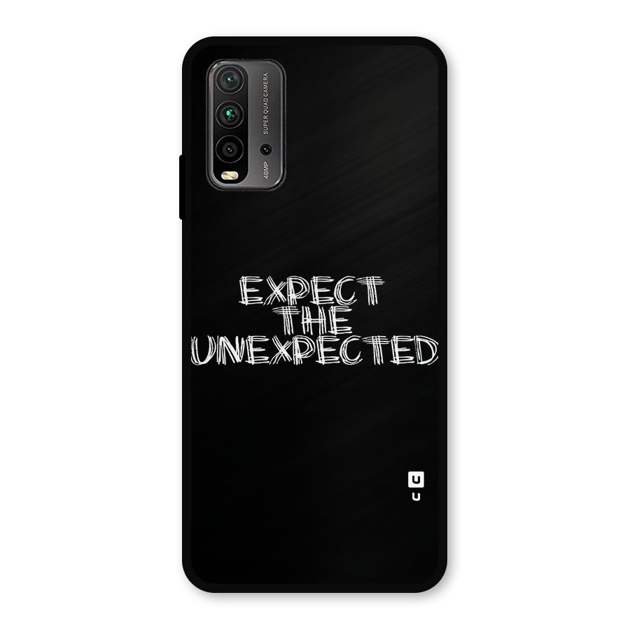 Expect The Unexpected Metal Back Case for Redmi 9 Power