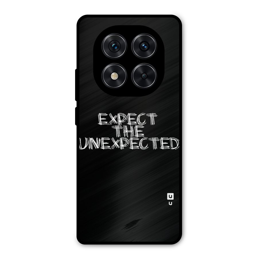 Expect The Unexpected Metal Back Case for Redmi Note 14 Pro 5G