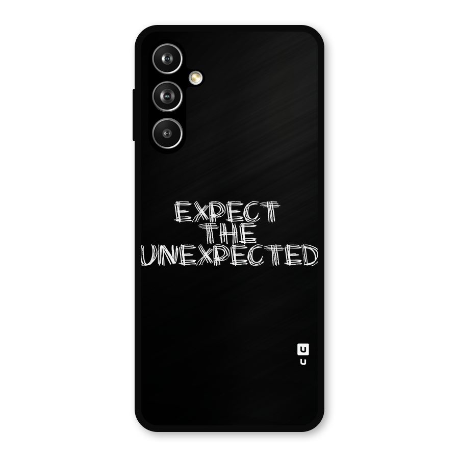 Expect The Unexpected Metal Back Case for Samsung Galaxy M54