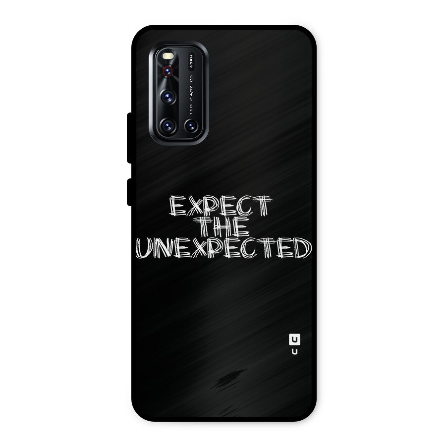Expect The Unexpected Metal Back Case for Vivo V19