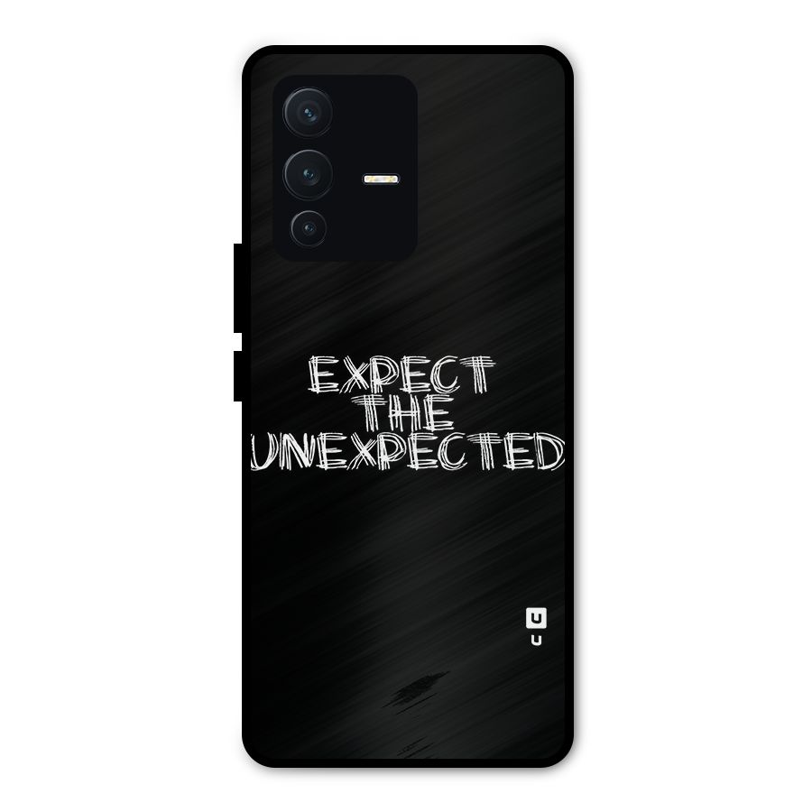 Expect The Unexpected Metal Back Case for Vivo V23 Pro