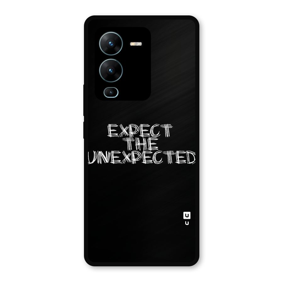 Expect The Unexpected Metal Back Case for Vivo V25 Pro