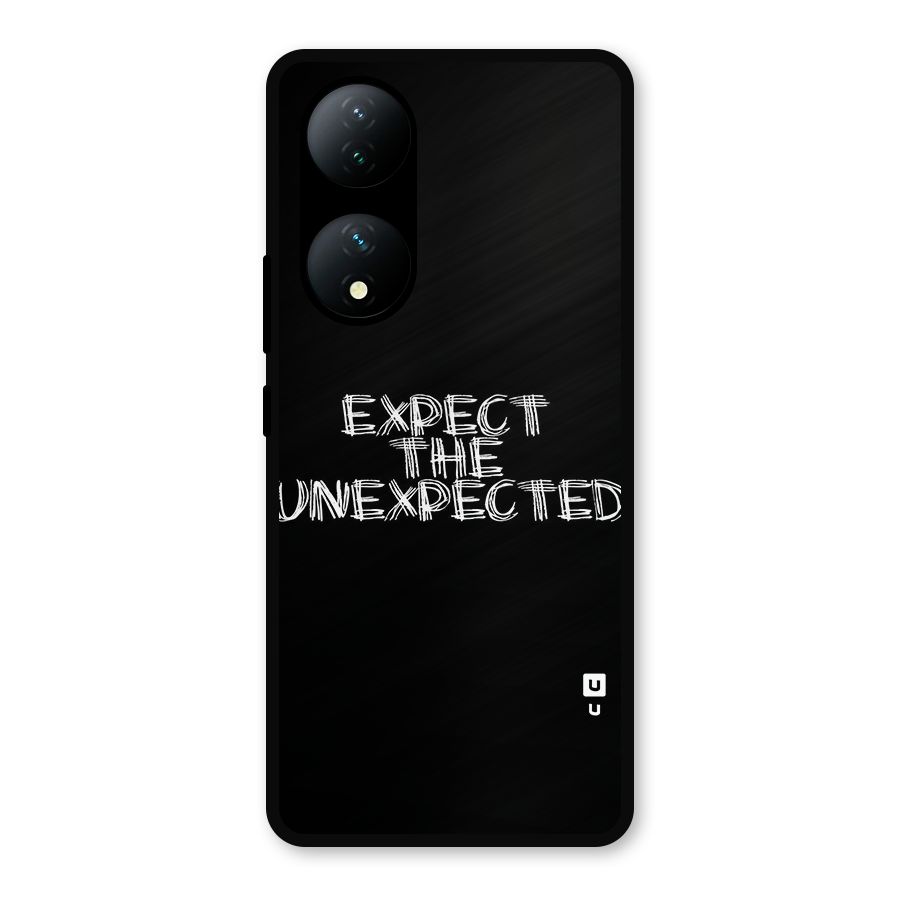 Expect The Unexpected Metal Back Case for Vivo Y100