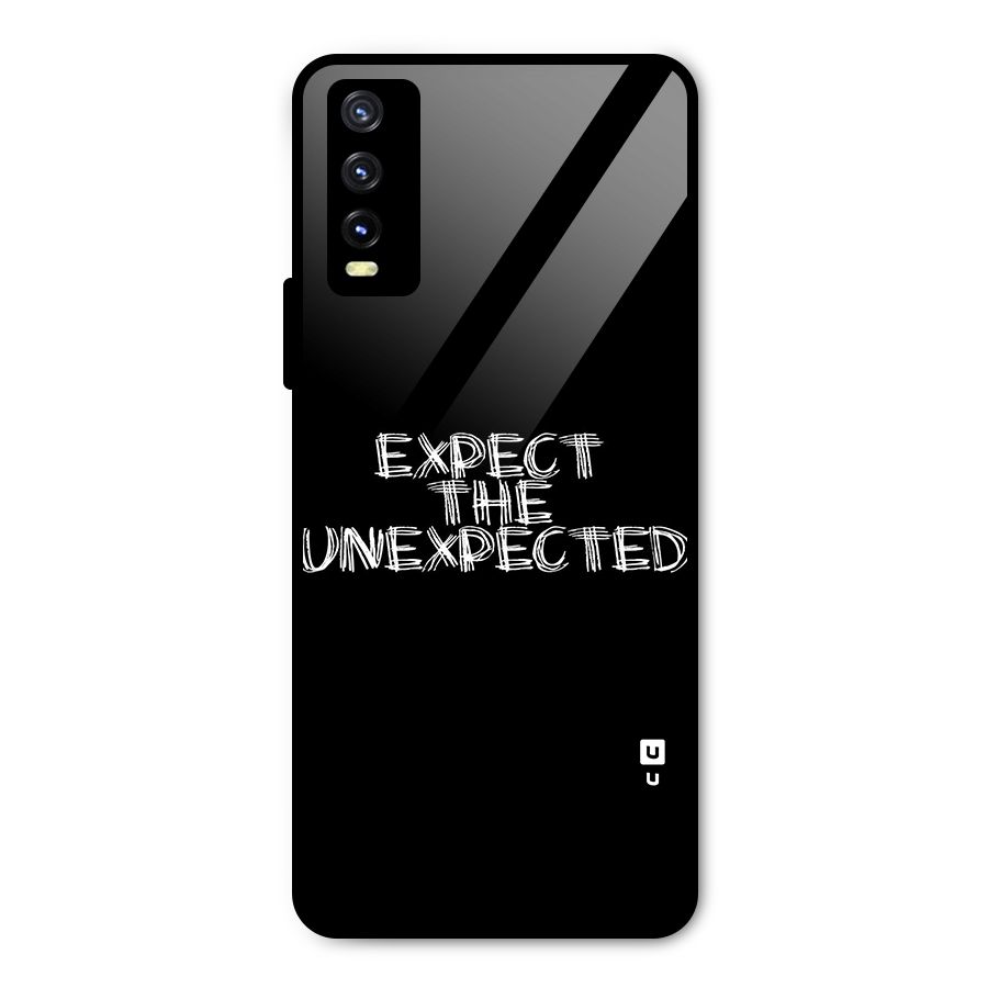 Expect The Unexpected Metal Back Case for Vivo Y20