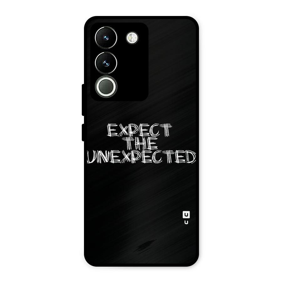 Expect The Unexpected Metal Back Case for Vivo Y200