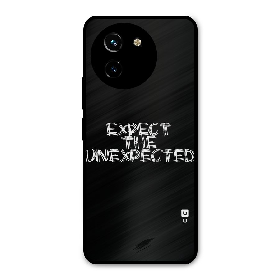 Expect The Unexpected Metal Back Case for Vivo Y200i