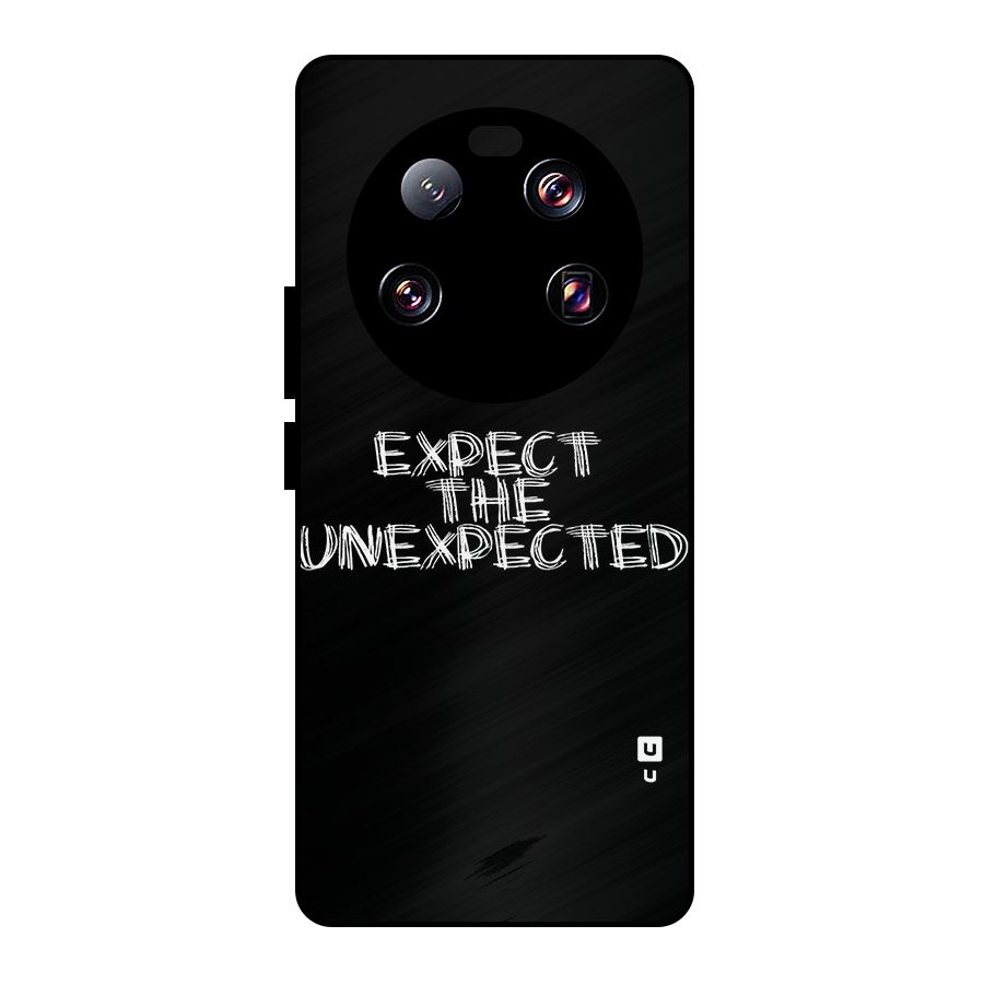 Expect The Unexpected Metal Back Case for Xiaomi 13 Ultra