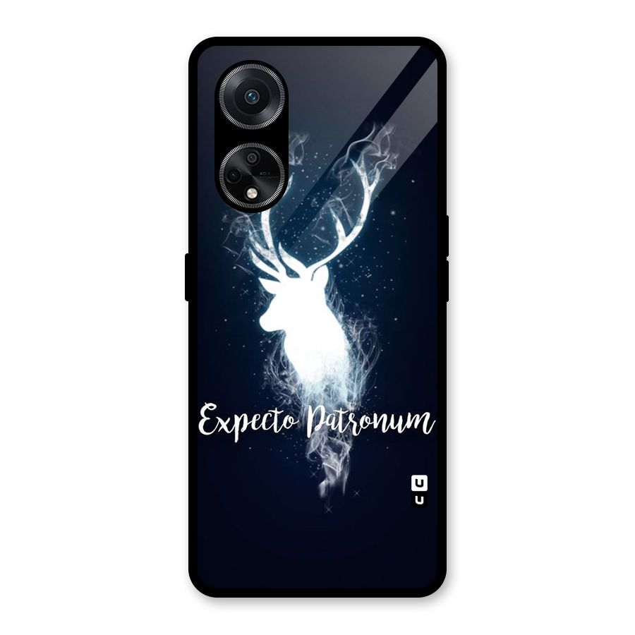 Expected Wish Glass Back Case for Oppo F23