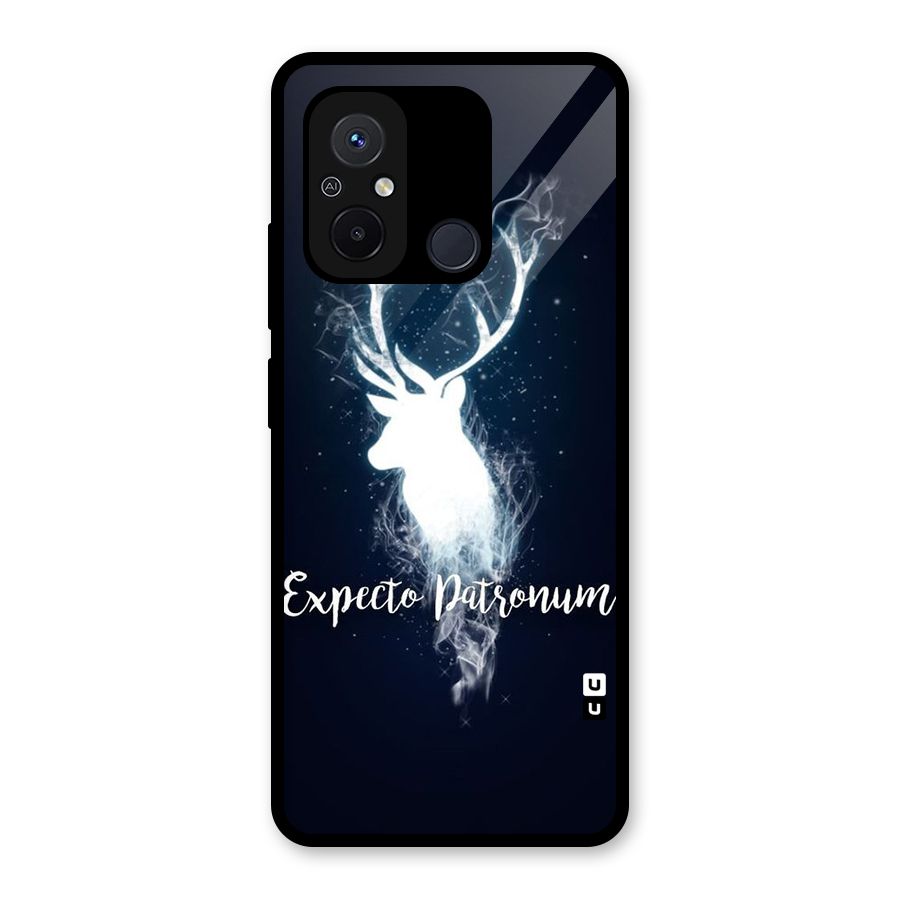 Expected Wish Glass Back Case for Redmi 12C