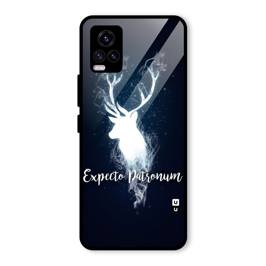 Expected Wish Glass Back Case for Vivo V20 2021