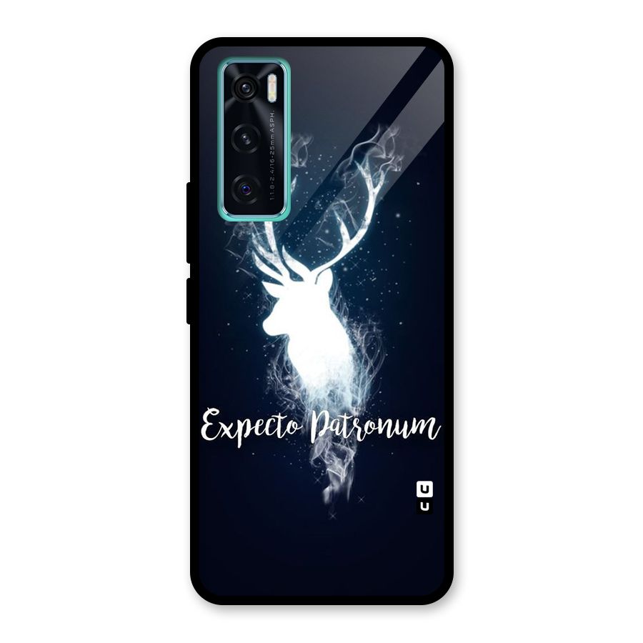 Expected Wish Glass Back Case for Vivo V20 SE