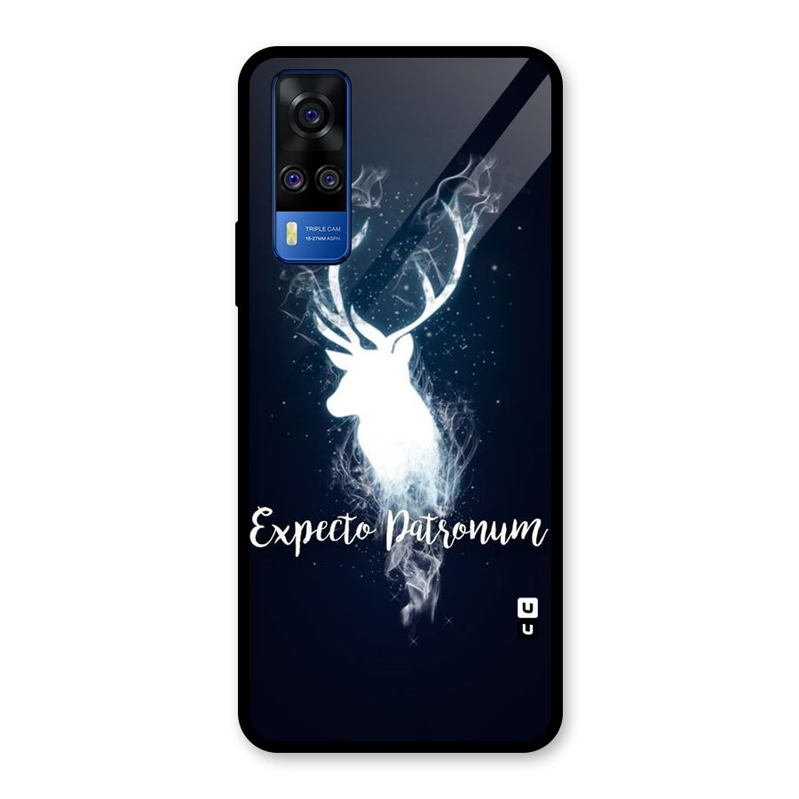 Expected Wish Glass Back Case for Vivo Y31