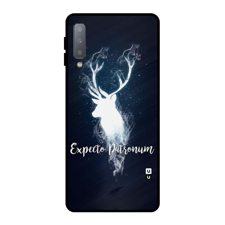 Expected Wish Metal Back Case for Galaxy A7 (2018)