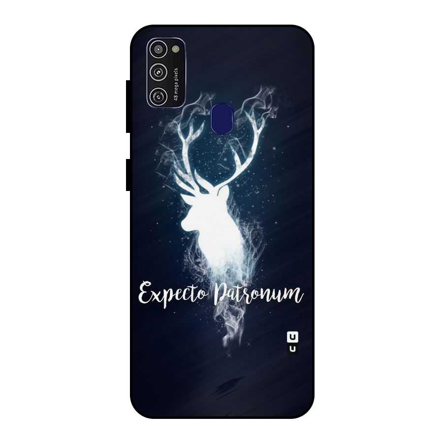 Expected Wish Metal Back Case for Galaxy M21