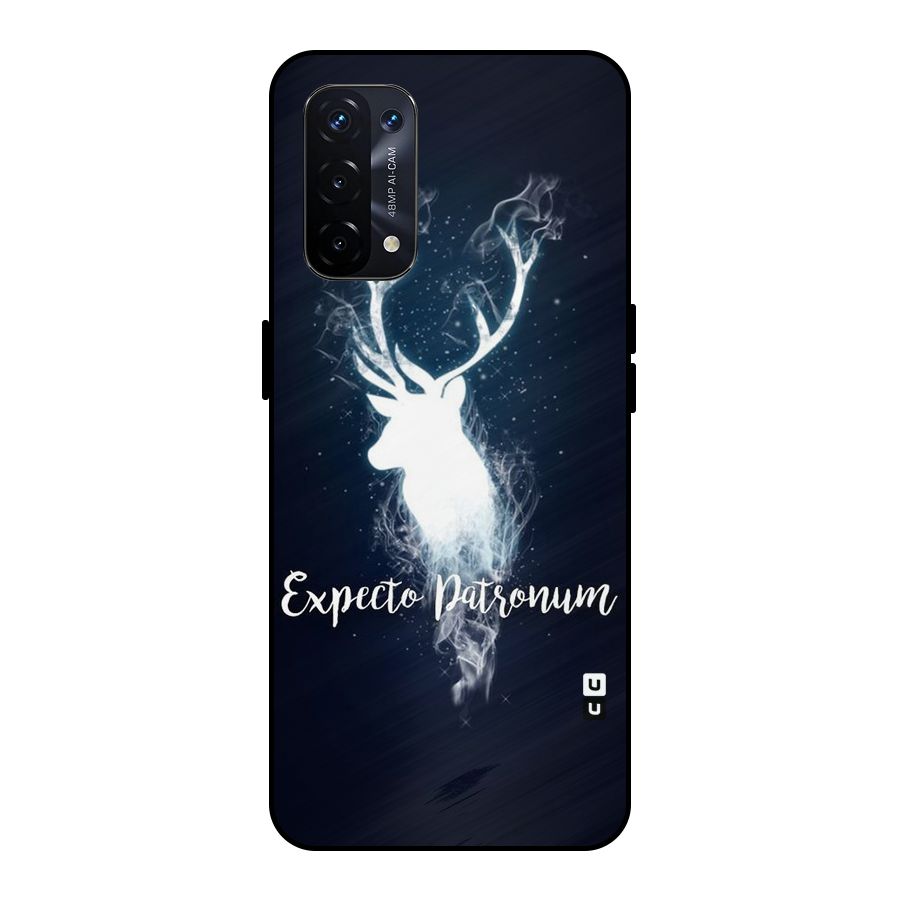 Expected Wish Metal Back Case for Oppo A74 5G