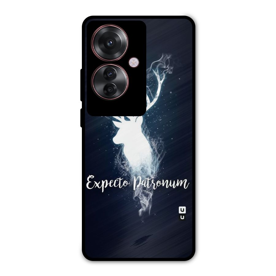 Expected Wish Metal Back Case for Oppo F25 Pro