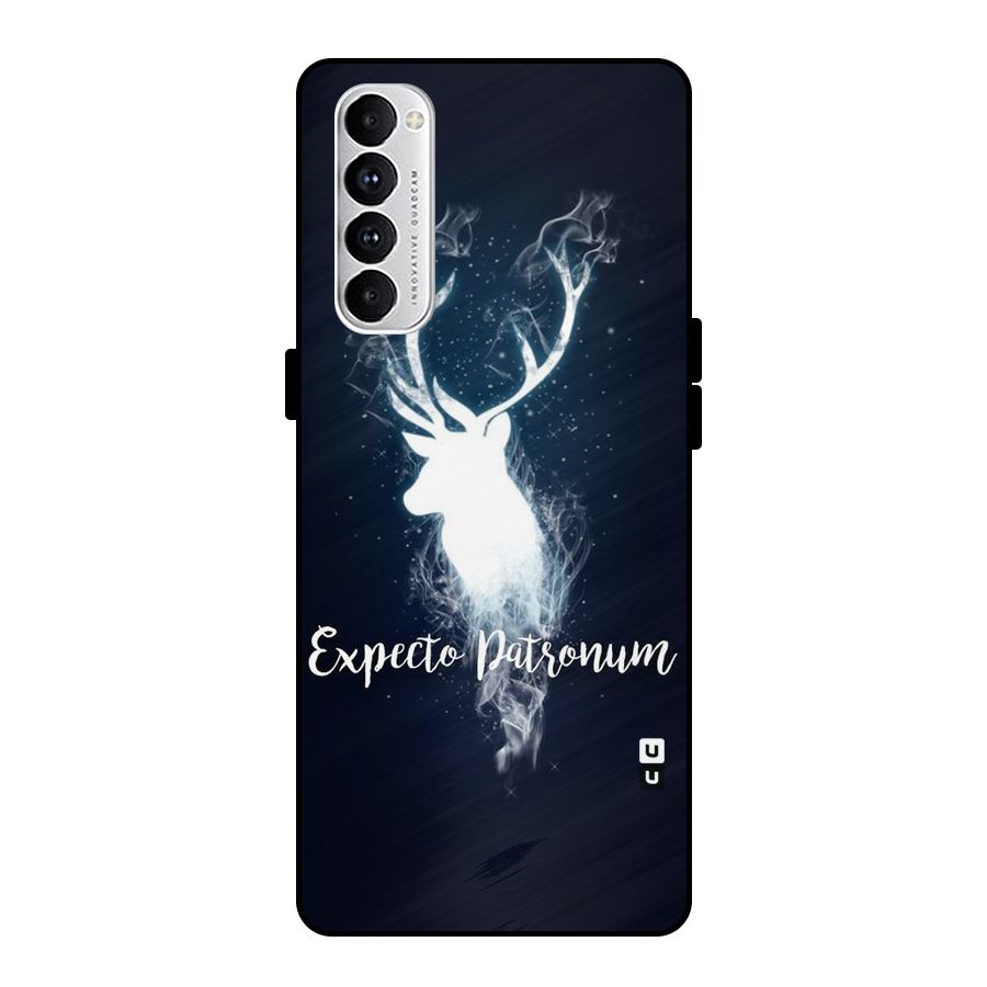 Expected Wish Metal Back Case for Oppo Reno4 Pro