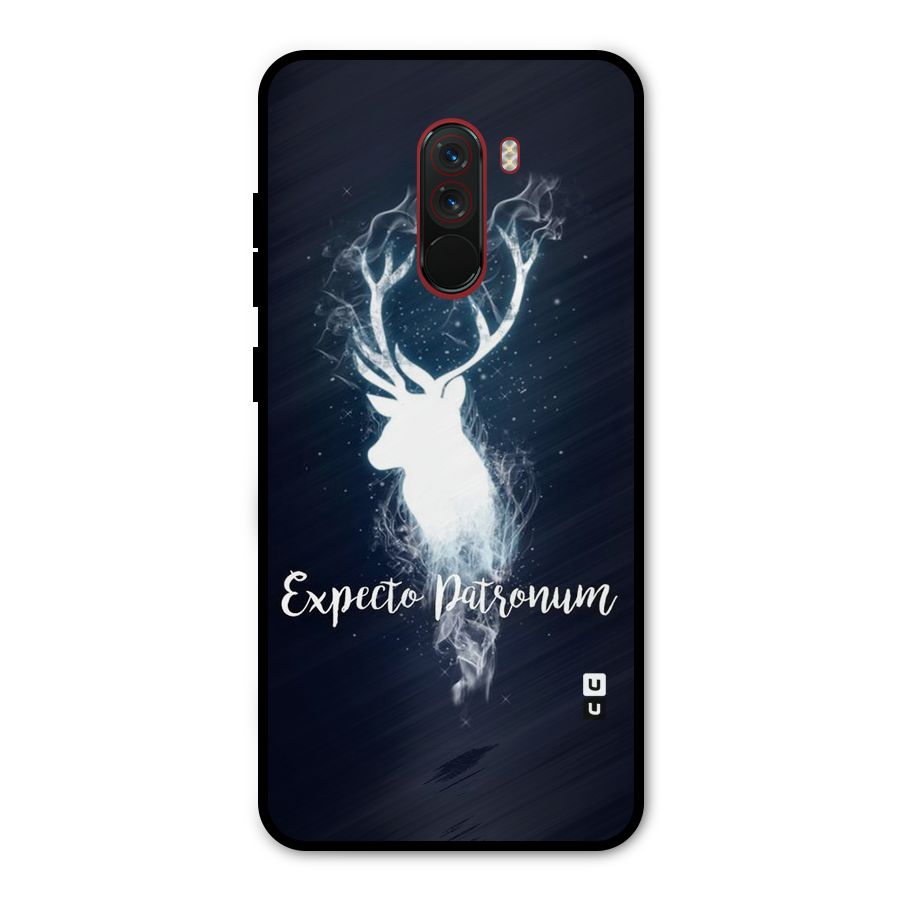 Expected Wish Metal Back Case for Poco F1