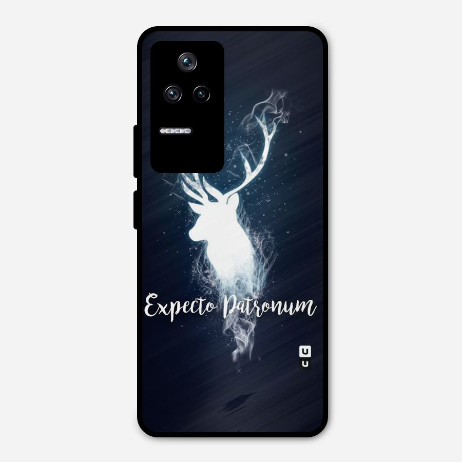 Expected Wish Metal Back Case for Poco F4 5G