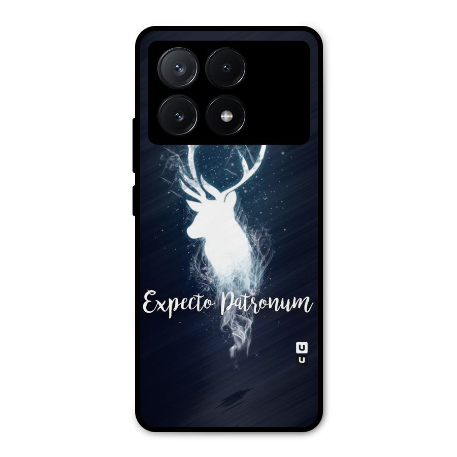 Expected Wish Metal Back Case for Poco X6 Pro