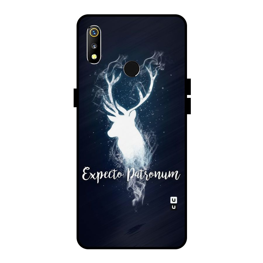 Expected Wish Metal Back Case for Realme 3i