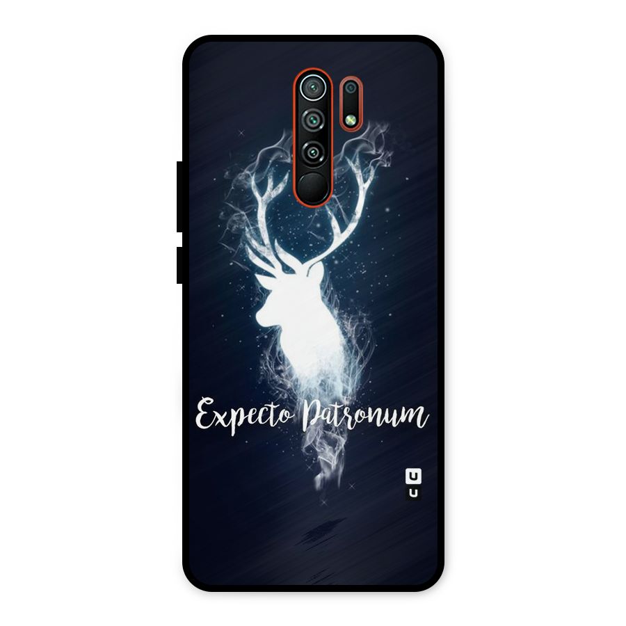 Expected Wish Metal Back Case for Redmi 9 Prime