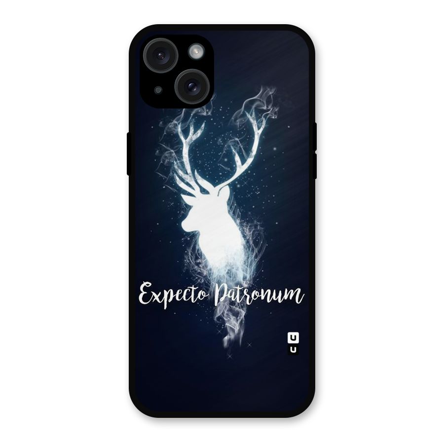 Expected Wish Metal Back Case for iPhone 15 Plus