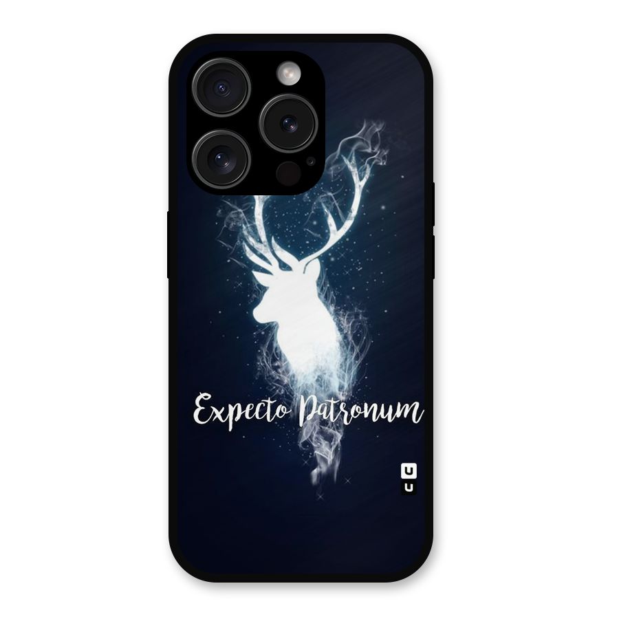 Expected Wish Metal Back Case for iPhone 15 Pro