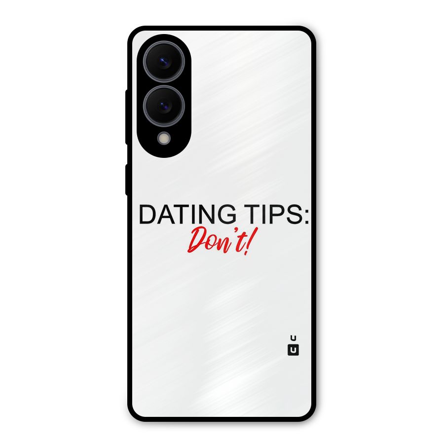 Expert Dating Tip Metal Back Case for Galaxy S25 Edge