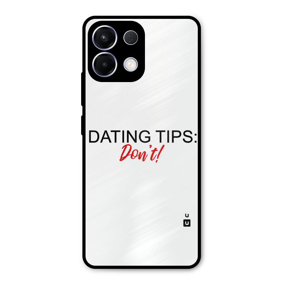 Expert Dating Tip Metal Back Case for Oppo K13