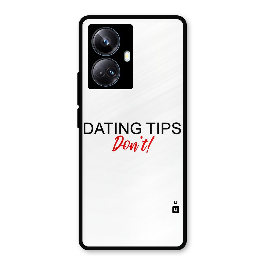 Expert Dating Tip Metal Back Case for Realme 10 Pro Plus