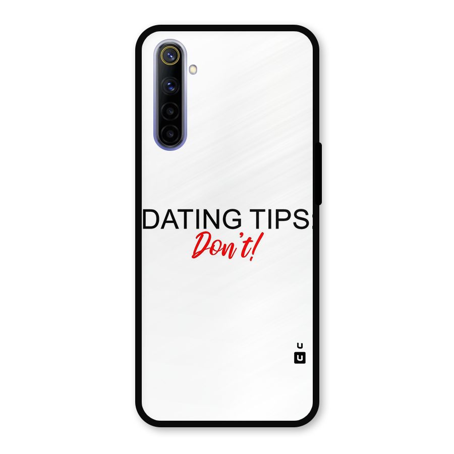 Expert Dating Tip Metal Back Case for Realme 6i