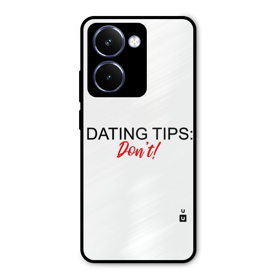 Expert Dating Tip Metal Back Case for Realme P3 Ultra