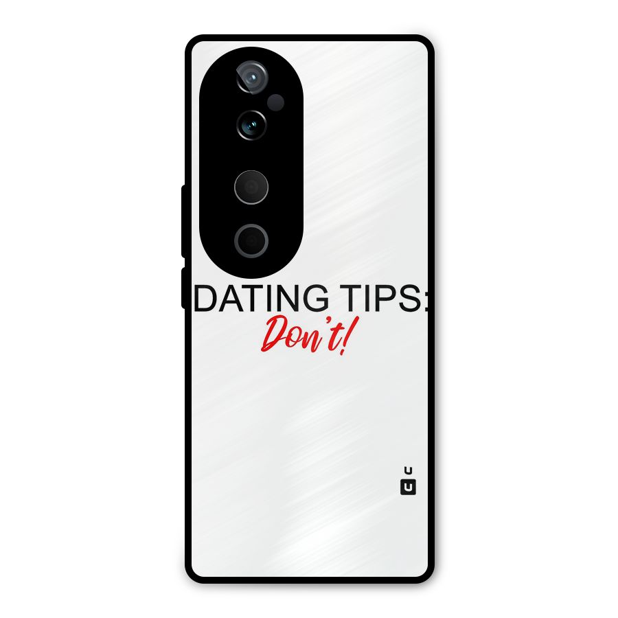 Expert Dating Tip Metal Back Case for Vivo T3 Ultra
