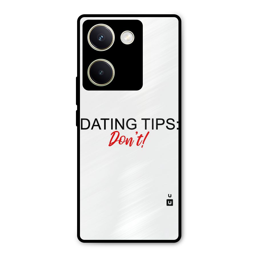 Expert Dating Tip Metal Back Case for Vivo Y200 Pro