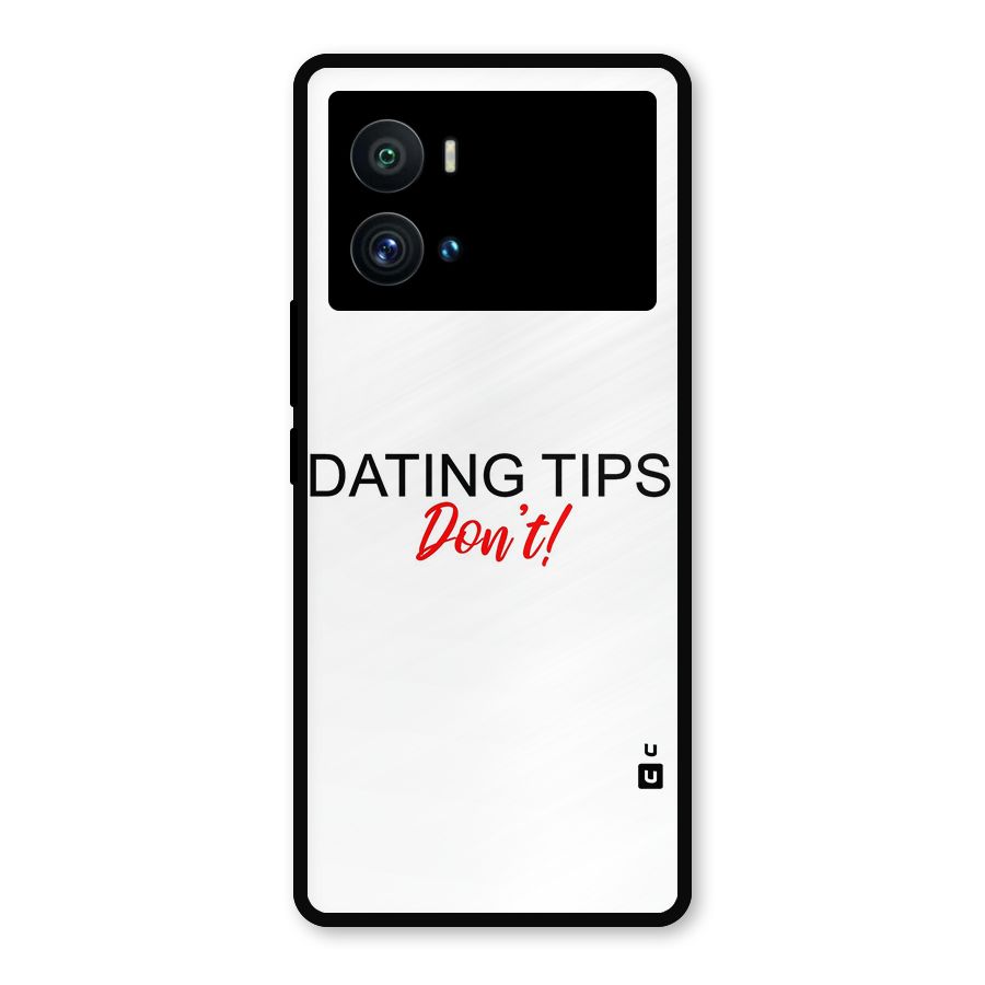 Expert Dating Tip Metal Back Case for iQOO 9 Pro